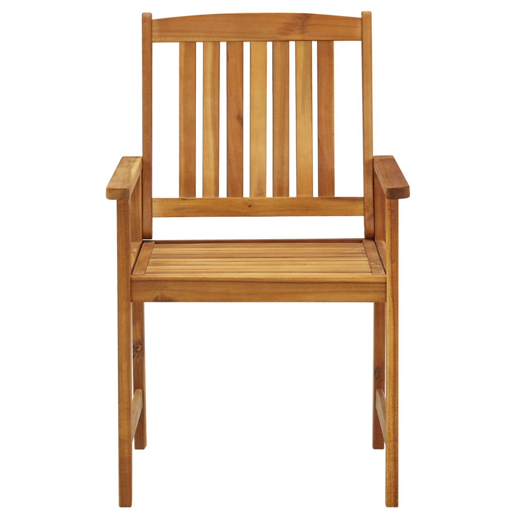 Sedie da Giardino 4 pz in Legno Massello di Acacia | homemem39