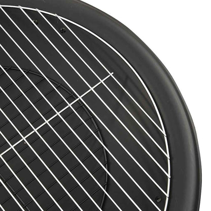 Braciere e Barbecue 2 in 1 con Attizzatoio 56x56x49 cm Acciaio - homemem39