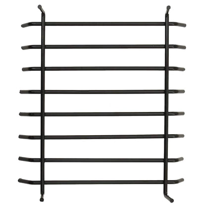 Stufa da Giardino con Attizzatoio 38x38x122 cm Acciaio