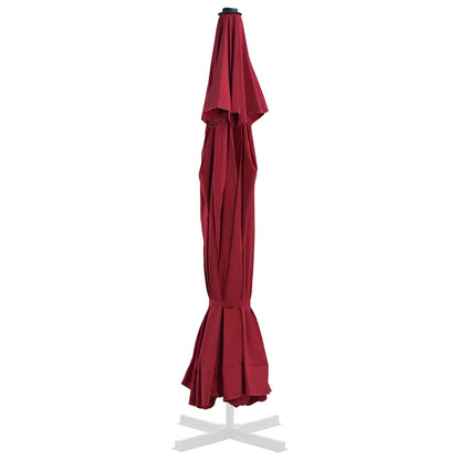 Telo di Ricambio per Tenda da Sole Rosso Bordò 515 cm | homemem39