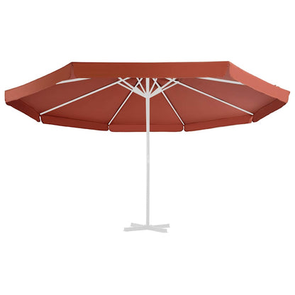 Telo di Ricambio per Tenda da Sole Terracotta 500 cm | homemem39