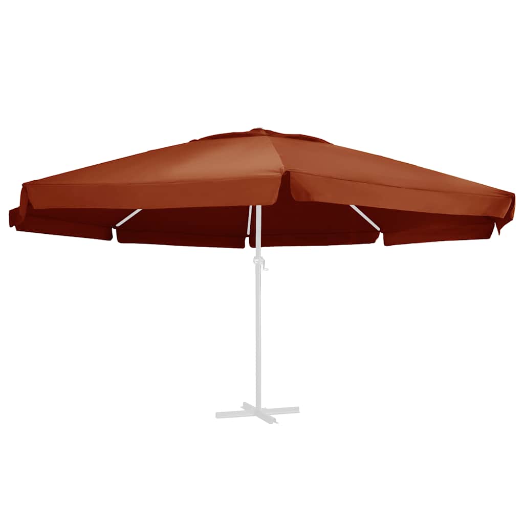 Telo di Ricambio per Ombrellone Terracotta 610 cm | homemem39