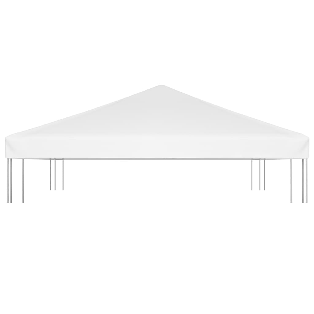 Copertura Superiore per Gazebo 270 g/m² 3x3 m Bianca - homemem39