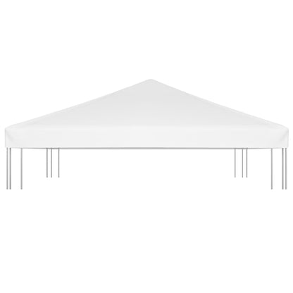 Copertura Superiore per Gazebo 270 g/m² 3x3 m Bianca - homemem39