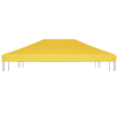 Copertura Superiore per Gazebo 270 g/m² 4x3 m Gialla - homemem39