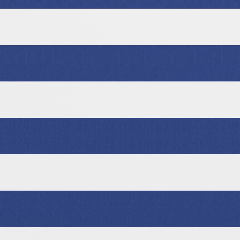 Paravento da Balcone Bianco e Blu 75x300 cm Tessuto Oxford - homemem39