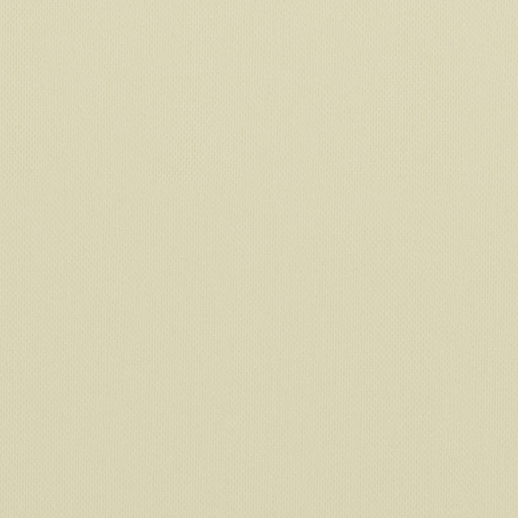 Paravento da Balcone Crema 120x300 cm Tessuto Oxford