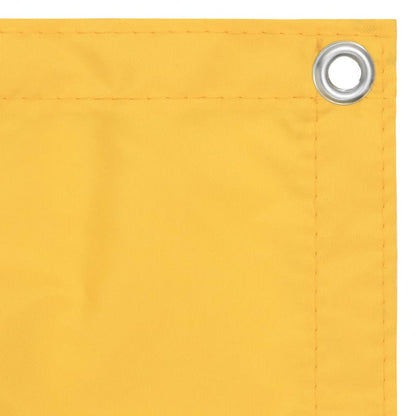 Paravento da Balcone Giallo 75x600 cm in Tessuto Oxford | homemem39