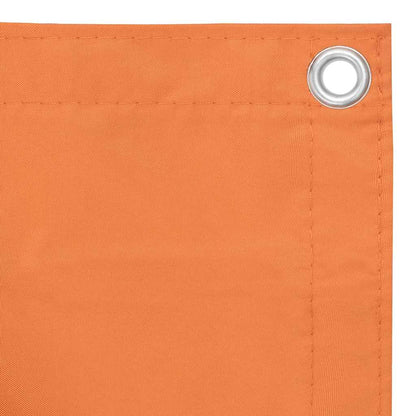 Paravento da Balcone Arancione 75x300 cm Tessuto Oxford | homemem39
