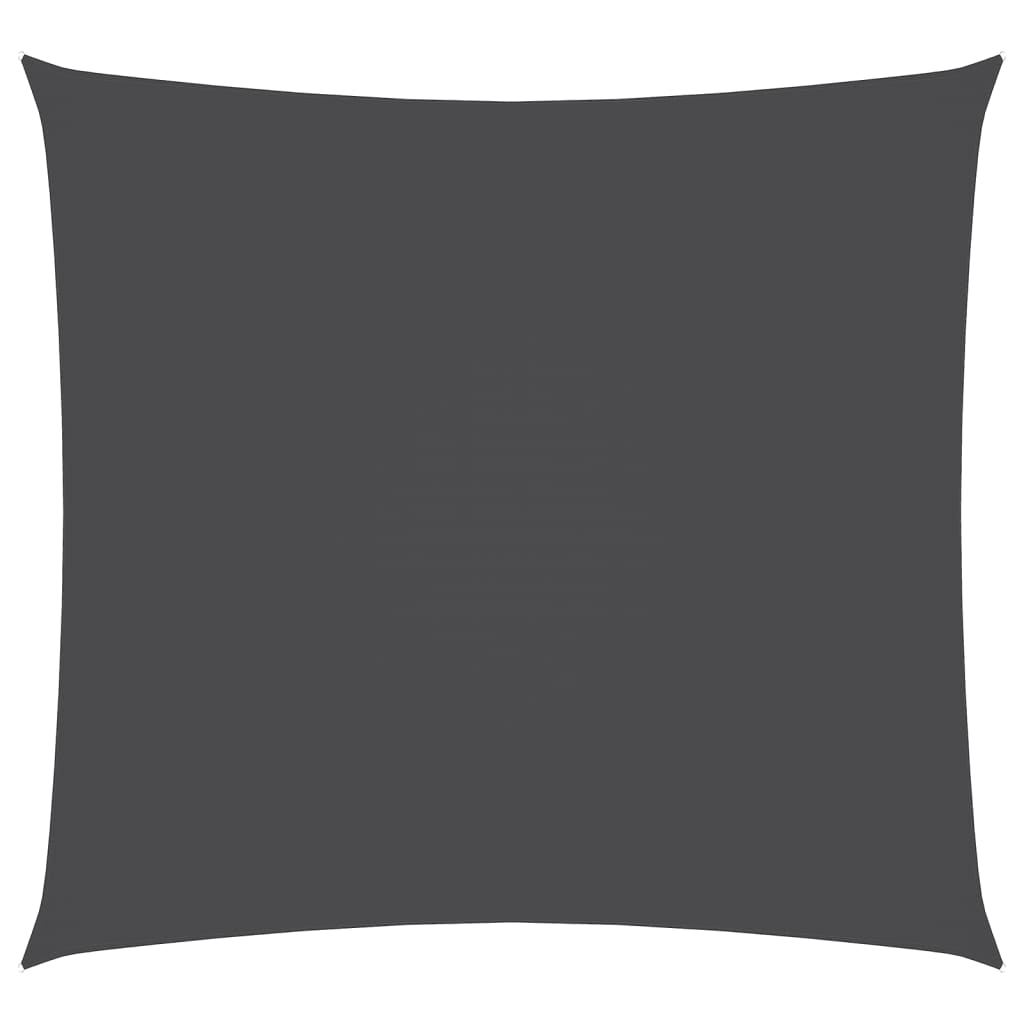 Vela Parasole in Tela Oxford Quadrata 2,5x2,5 m Antracite | homemem39