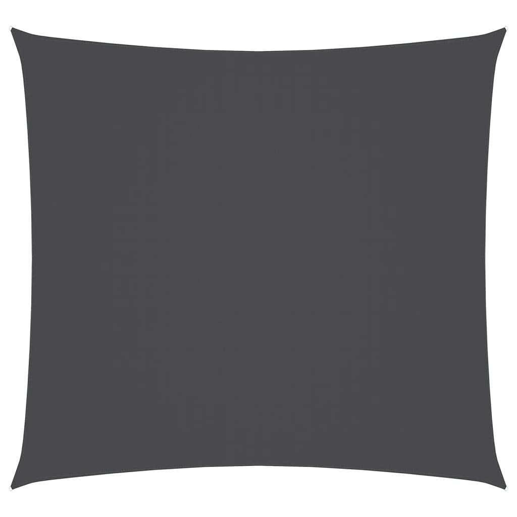 Vela Parasole in Tela Oxford Quadrata 4x4 m Antracite