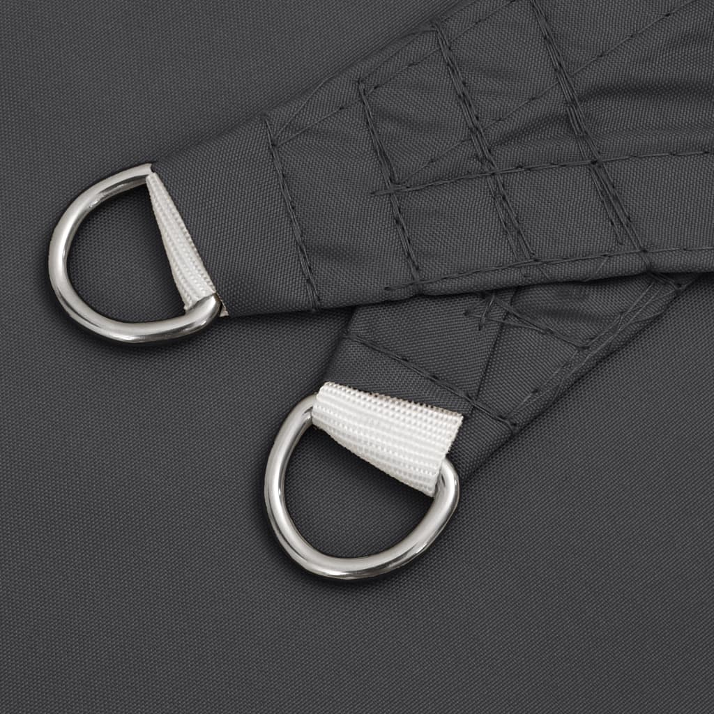 Vela Parasole in Tela Oxford Quadrata 4,5x4,5 m Antracite | homemem39