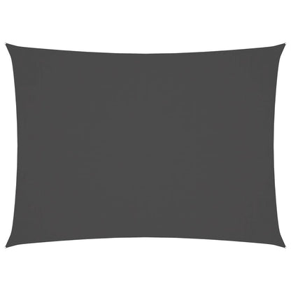 Parasole a Vela Oxford Rettangolare 2x3,5 m Antracite | homemem39