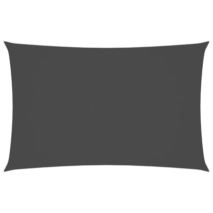 Parasole a Vela Oxford Rettangolare 2x5 m Antracite