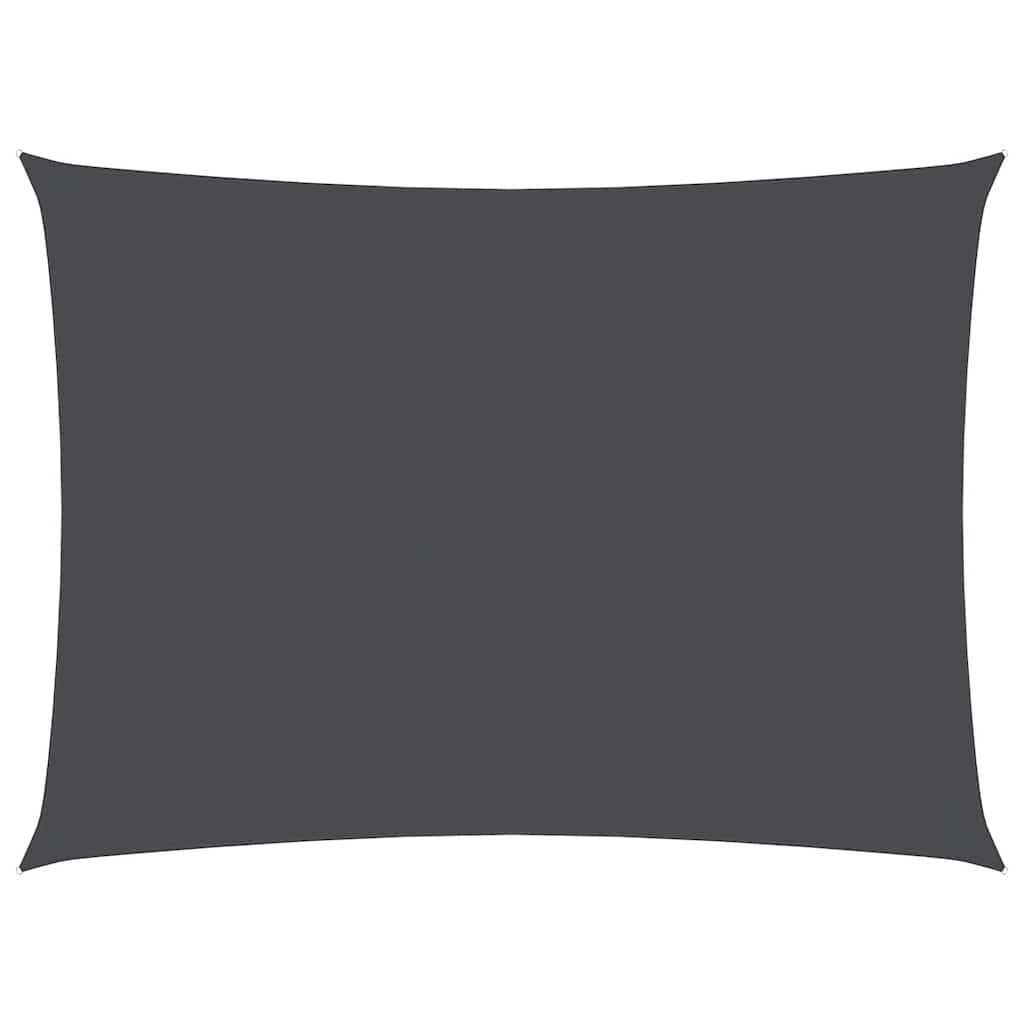 Parasole a Vela Oxford Rettangolare 2,5x4 m Antracite | homemem39