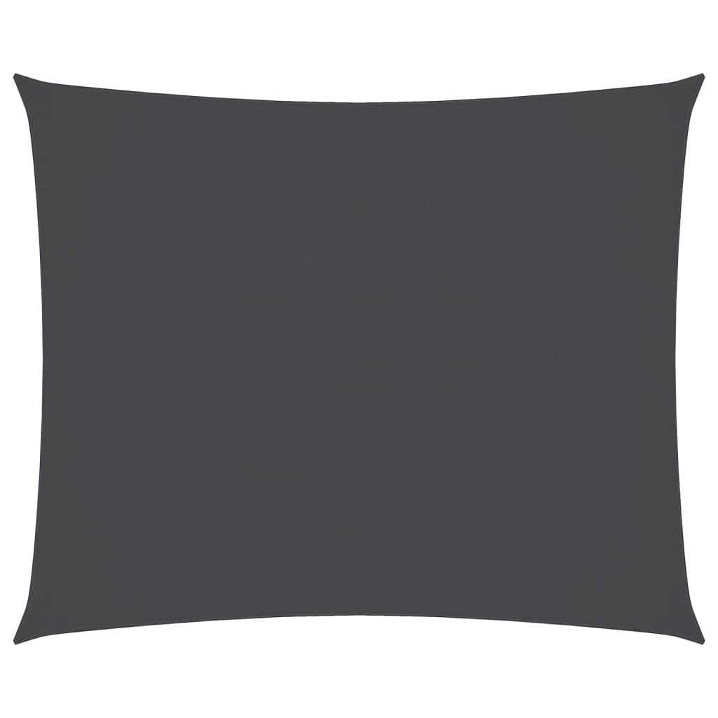 Parasole a Vela Oxford Rettangolare 3,5x4,5 m Antracite | homemem39