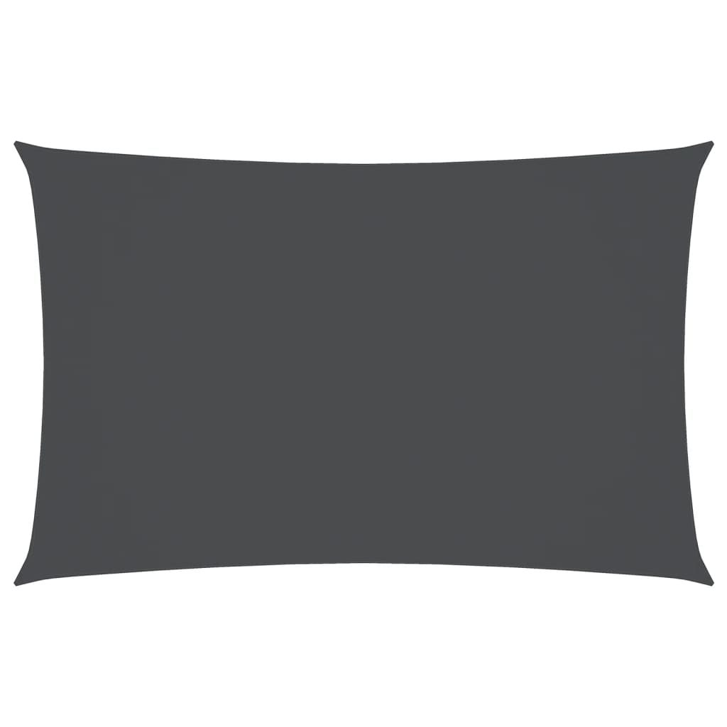 Parasole a Vela Oxford Rettangolare 3,5x5 m Antracite | homemem39