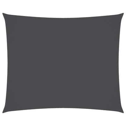 Parasole a Vela Oxford Rettangolare 4x5 m Antracite | homemem39