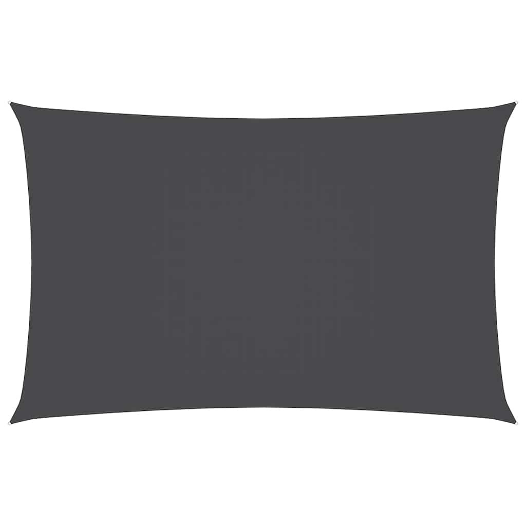 Parasole a Vela Oxford Rettangolare 5x8 m Antracite | homemem39