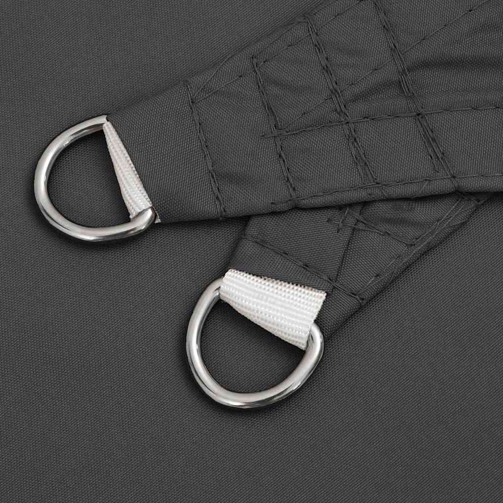 Parasole a Vela Oxford Rettangolare 5x8 m Antracite | homemem39