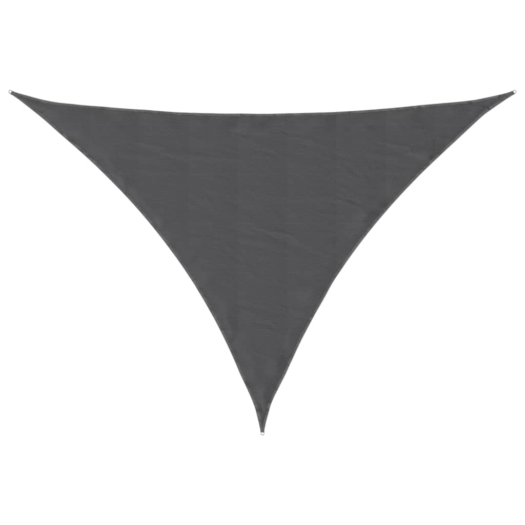 Parasole a Vela Oxford Triangolare 2,5x2,5x3,5 m Antracite