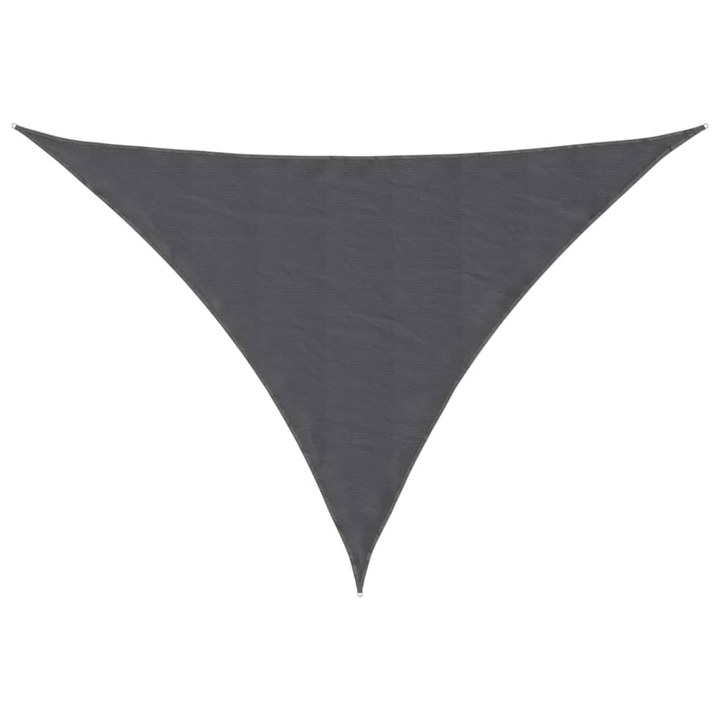 Parasole a Vela Oxford Triangolare 3x4x4 m Antracite | homemem39