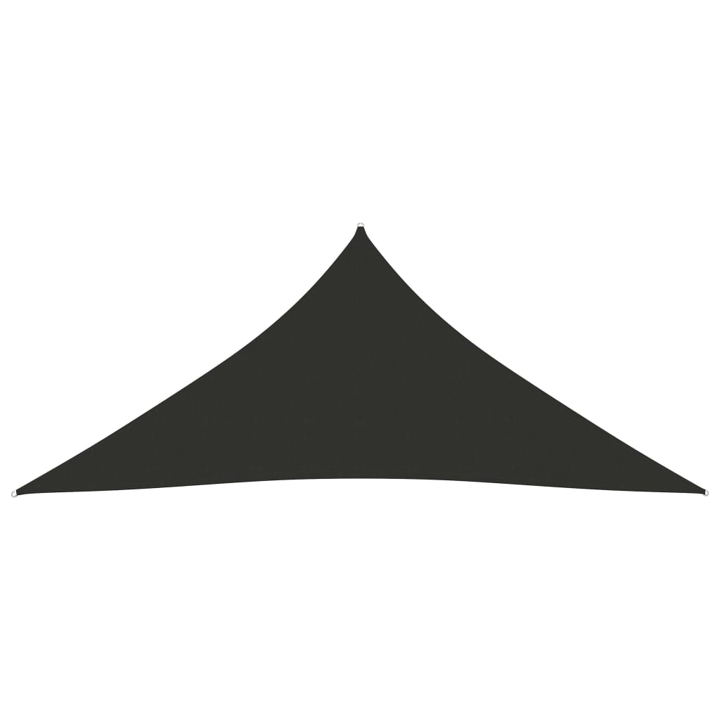 Parasole a Vela Oxford Triangolare 4x5x5 m Antracite | homemem39