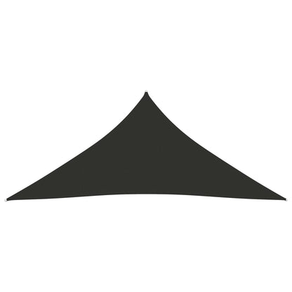 Parasole a Vela Oxford Triangolare 4x5x5 m Antracite | homemem39