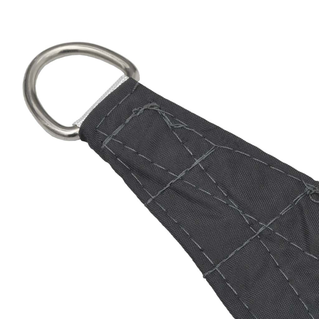 Parasole a Vela Oxford Triangolare 4x5x5 m Antracite | homemem39