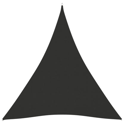 Parasole a Vela Oxford Triangolare 4x5x5 m Antracite | homemem39