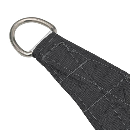 Parasole a Vela Oxford Triangolare 4x5x6,4 m Antracite | homemem39