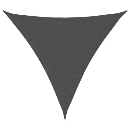 Parasole a Vela Oxford Triangolare 6x6x6 m Antracite | homemem39