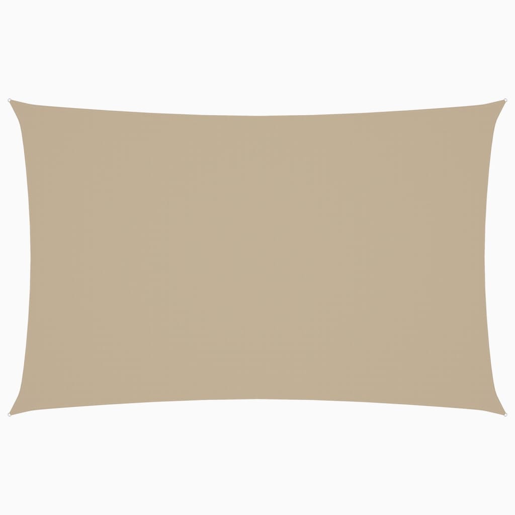 Parasole a Vela Oxford Rettangolare 2x4,5 m Beige | homemem39
