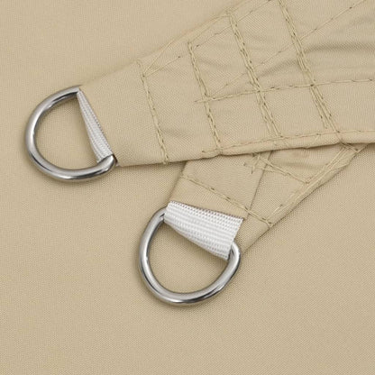 Parasole a Vela Oxford Rettangolare 3x4,5 m Beige - homemem39