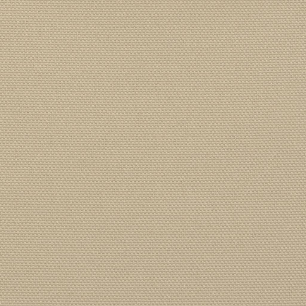 Parasole a Vela Oxford Rettangolare 3,5x5 m Beige
