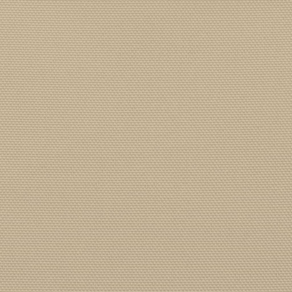 Parasole a Vela Oxford Triangolare 5x7x7 m Beige