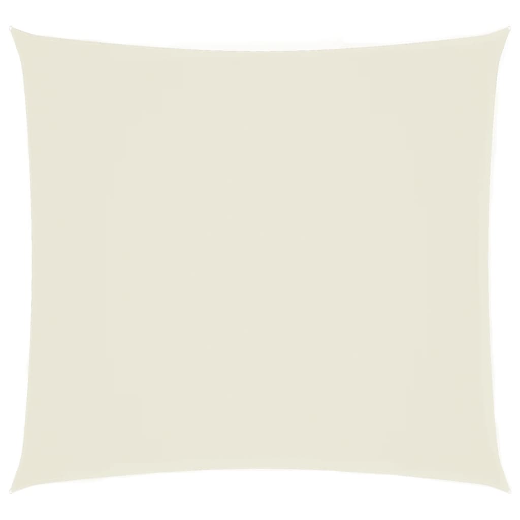 Vela Parasole in Tela Oxford Quadrata 6x6 m Crema | homemem39