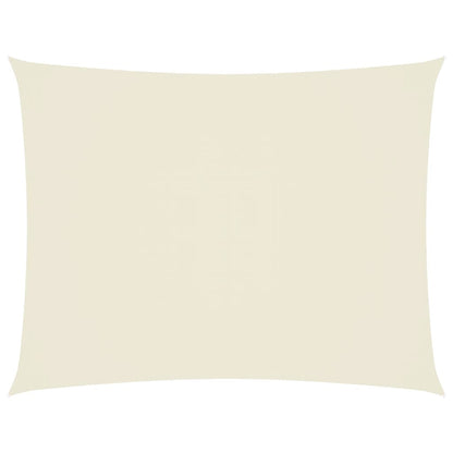 Parasole a Vela Oxford Rettangolare 2x3,5 m Crema | homemem39