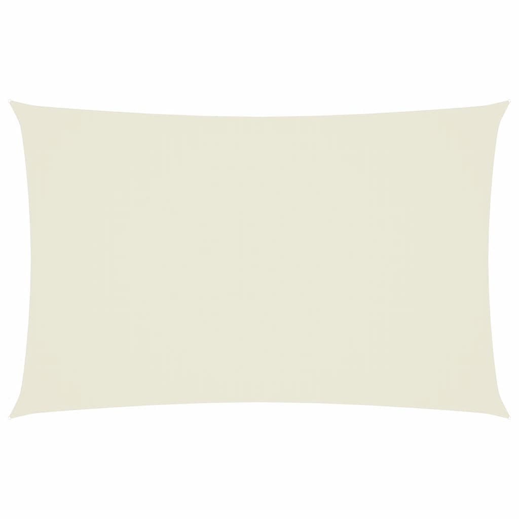 Parasole a Vela Oxford Rettangolare 2x4,5 m Crema | homemem39