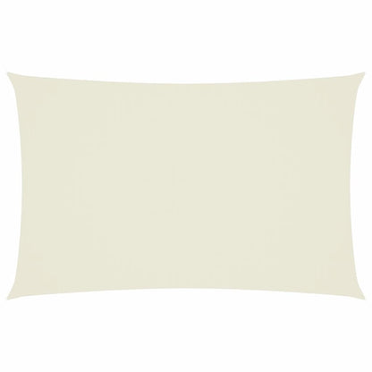 Parasole a Vela Oxford Rettangolare 2x4,5 m Crema - homemem39