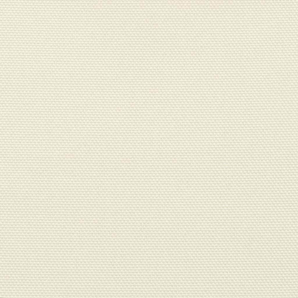 Parasole a Vela in Tessuto Oxford Triangolare 5x7x7m Crema | homemem39