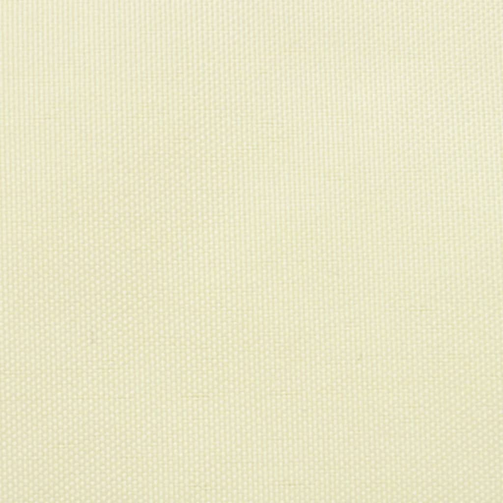 Parasole a Vela in Tela Oxford a Trapezio 2/4x3 m Crema - homemem39