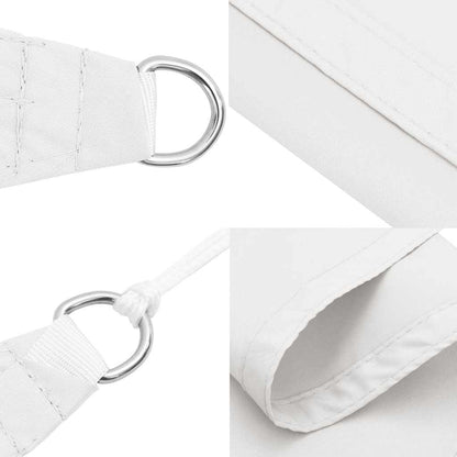 Parasole a Vela in Tela Oxford Quadrata 6x6 m Bianco | homemem39