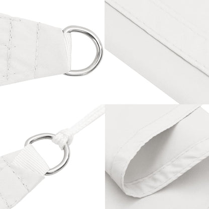 Parasole a Vela in Tessuto Oxford Rettangolare 2x3 m Bianco | homemem39