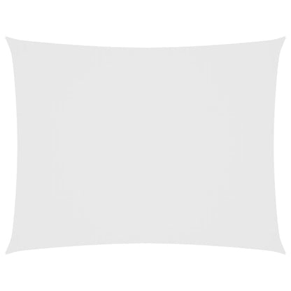 Parasole a Vela Oxford Rettangolare 2,5x4 m Bianco | homemem39
