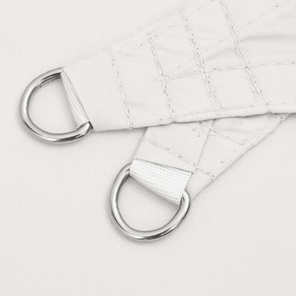 Parasole a Vela Oxford Rettangolare 3x5 m Bianco - homemem39