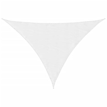 Parasole a Vela Oxford Triangolare 3x4x5 m Bianco
