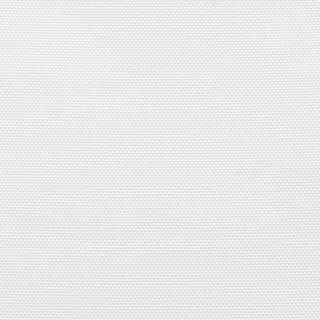Parasole a Vela Oxford Triangolare 3x4x5 m Bianco