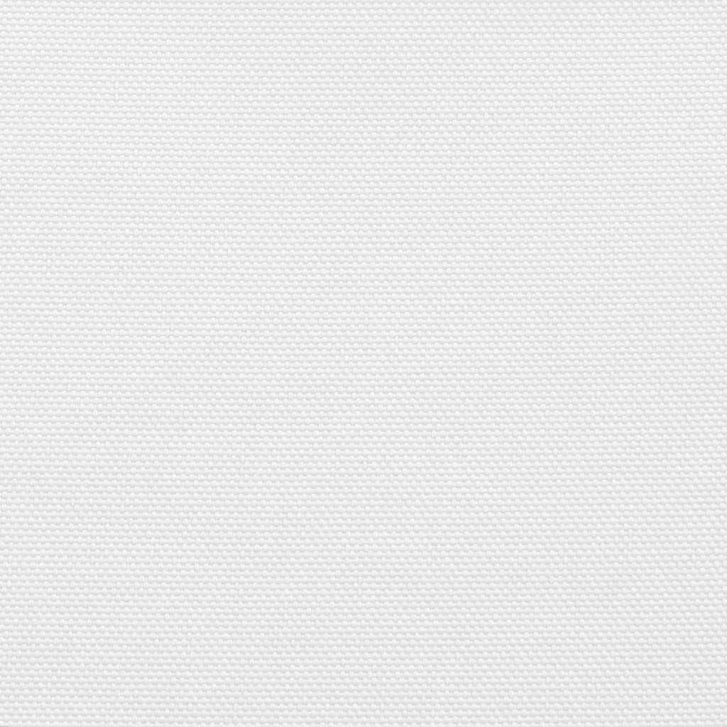 Parasole a Vela Oxford Triangolare 4,5x4,5x4,5 m Bianco - homemem39
