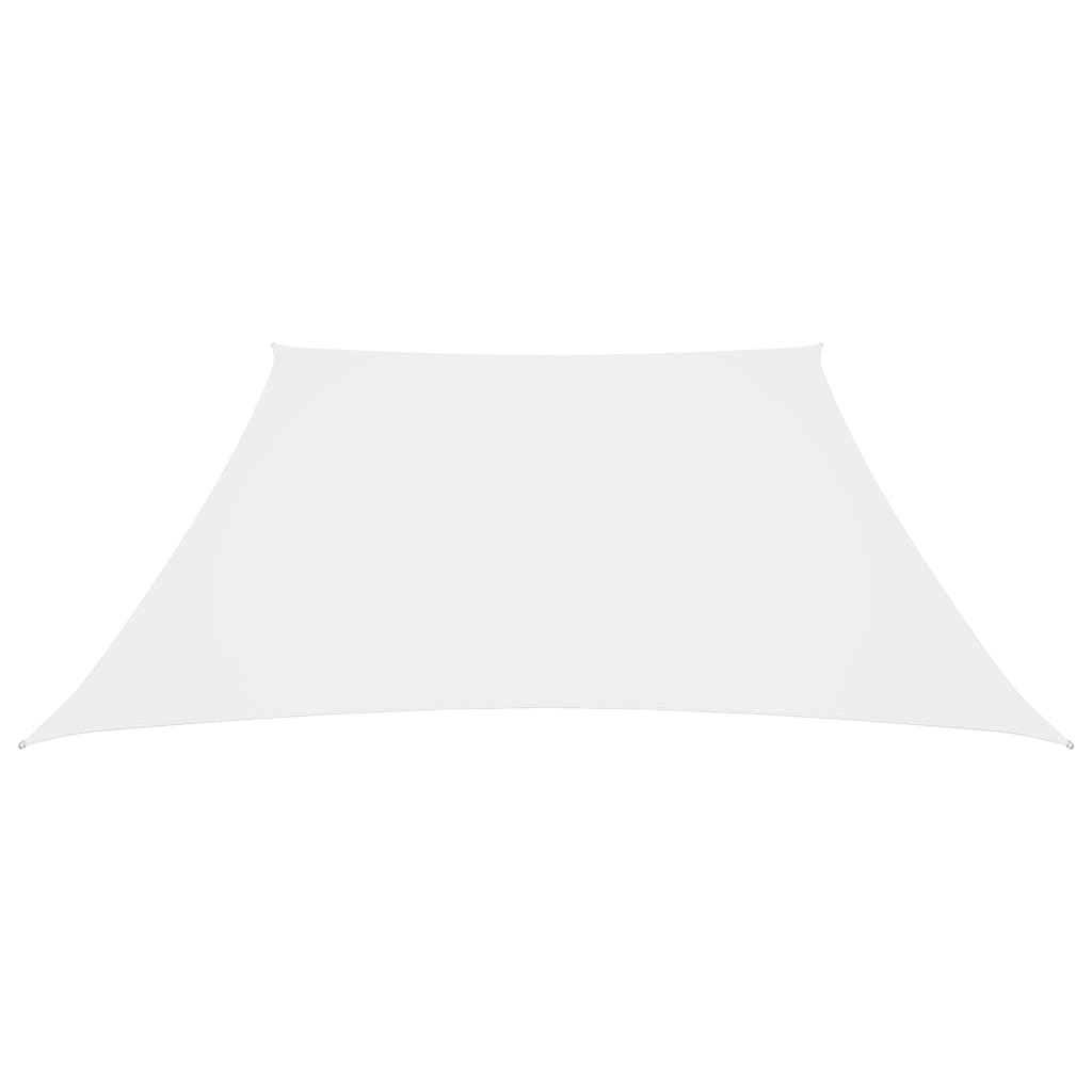 Parasole a Vela in Tela Oxford a Trapezio 2/4x3 m Bianco - homemem39